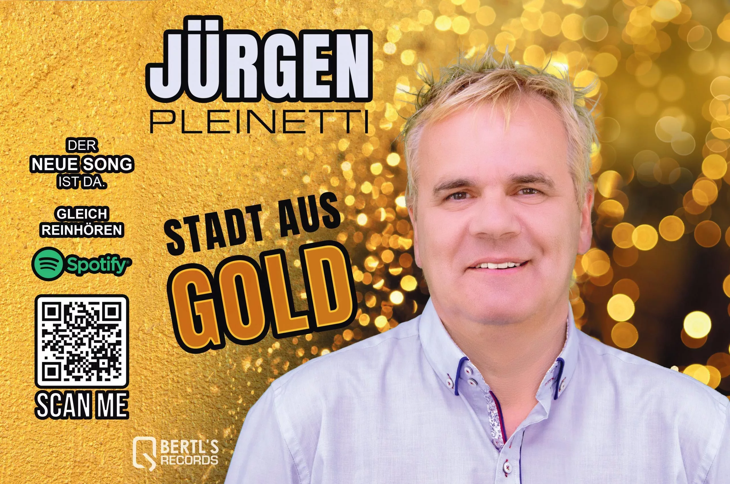 Plakat Stadt Aus Gold