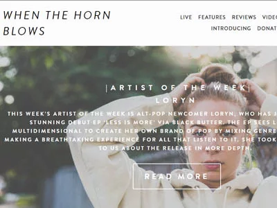 When The Horn Blows